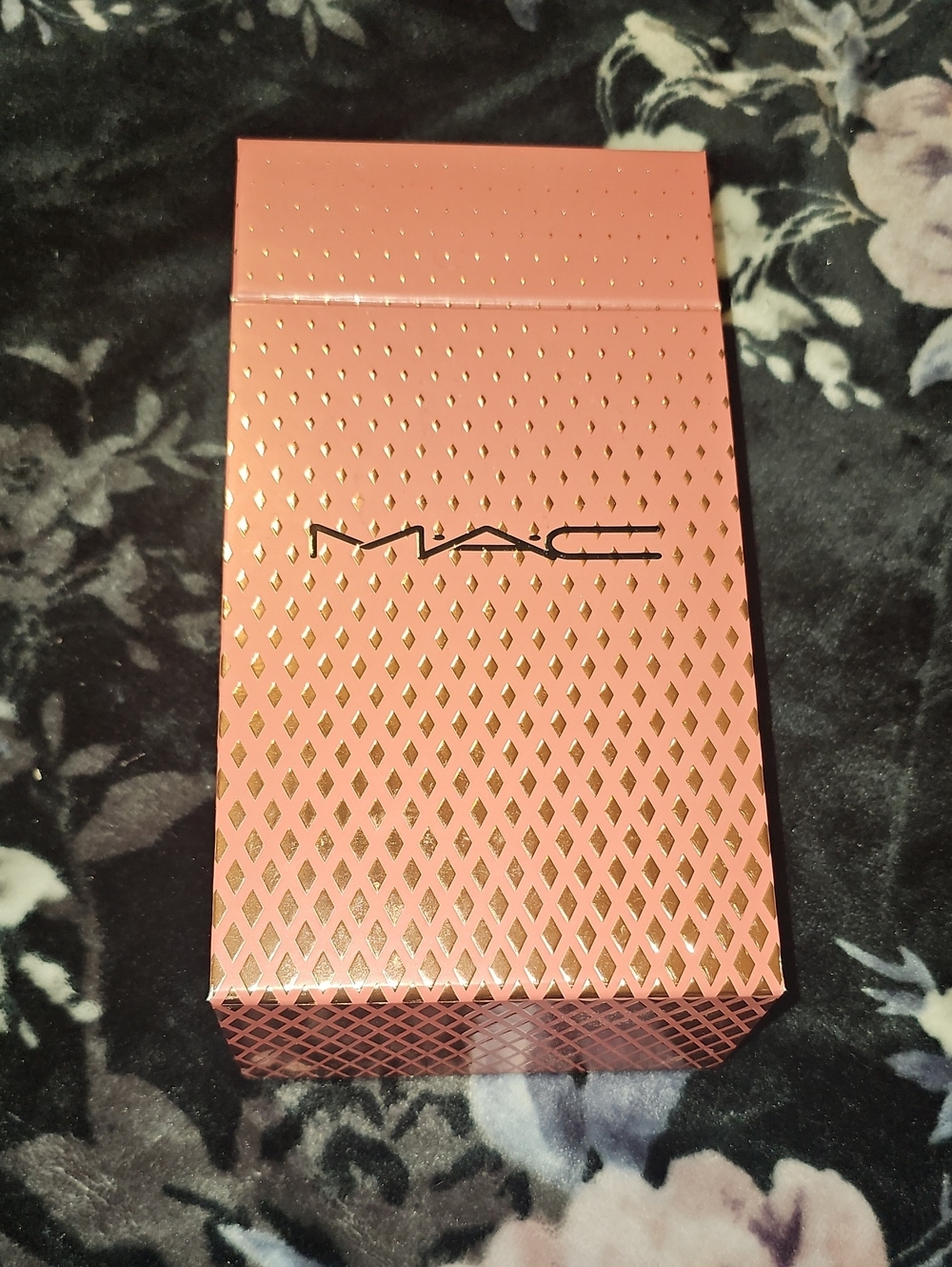 MAC Pink & Gold Patterned Makeup Palette Box